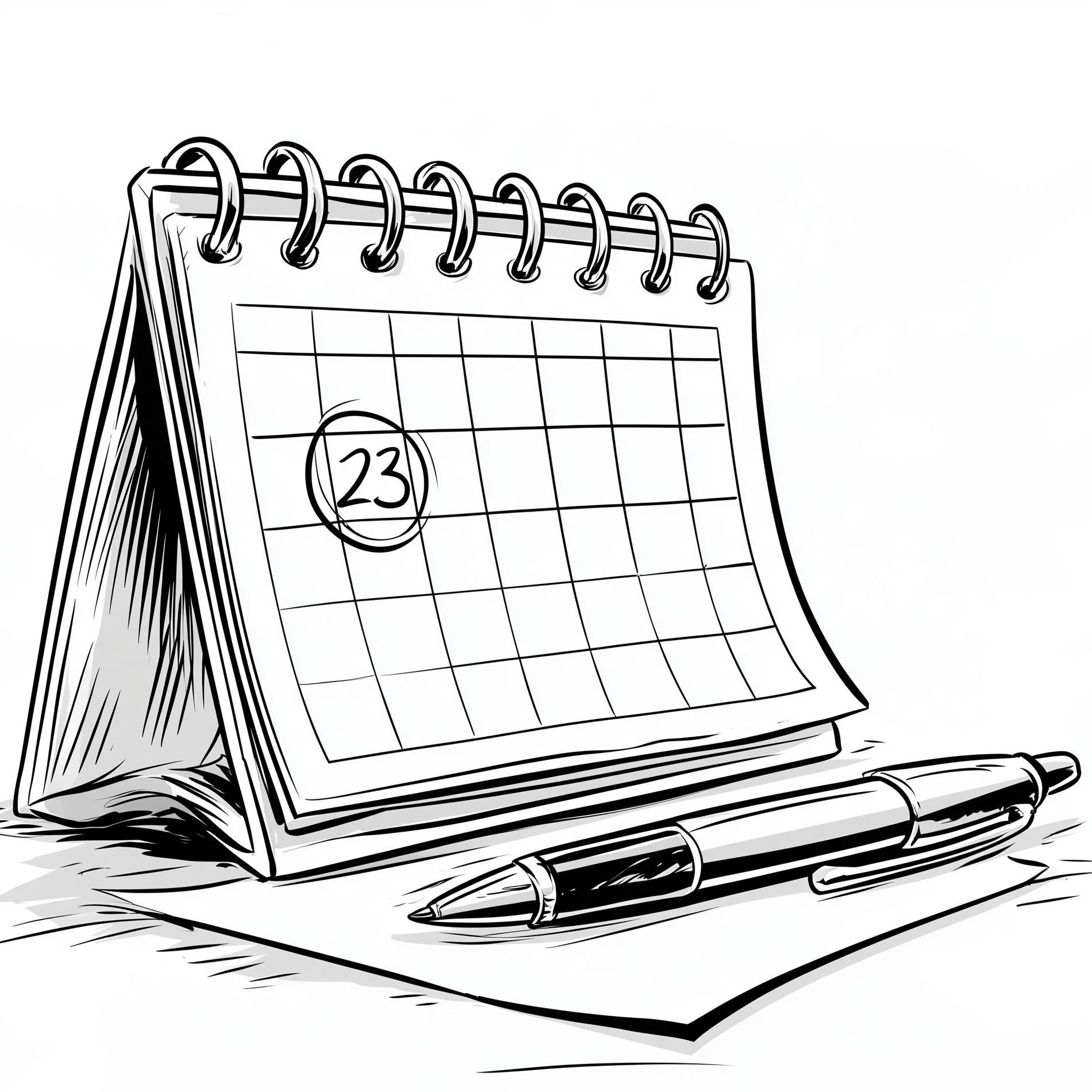 Image of a calendar