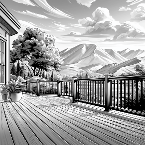Picture of a custom deck